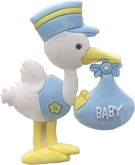 stork baby shower favors