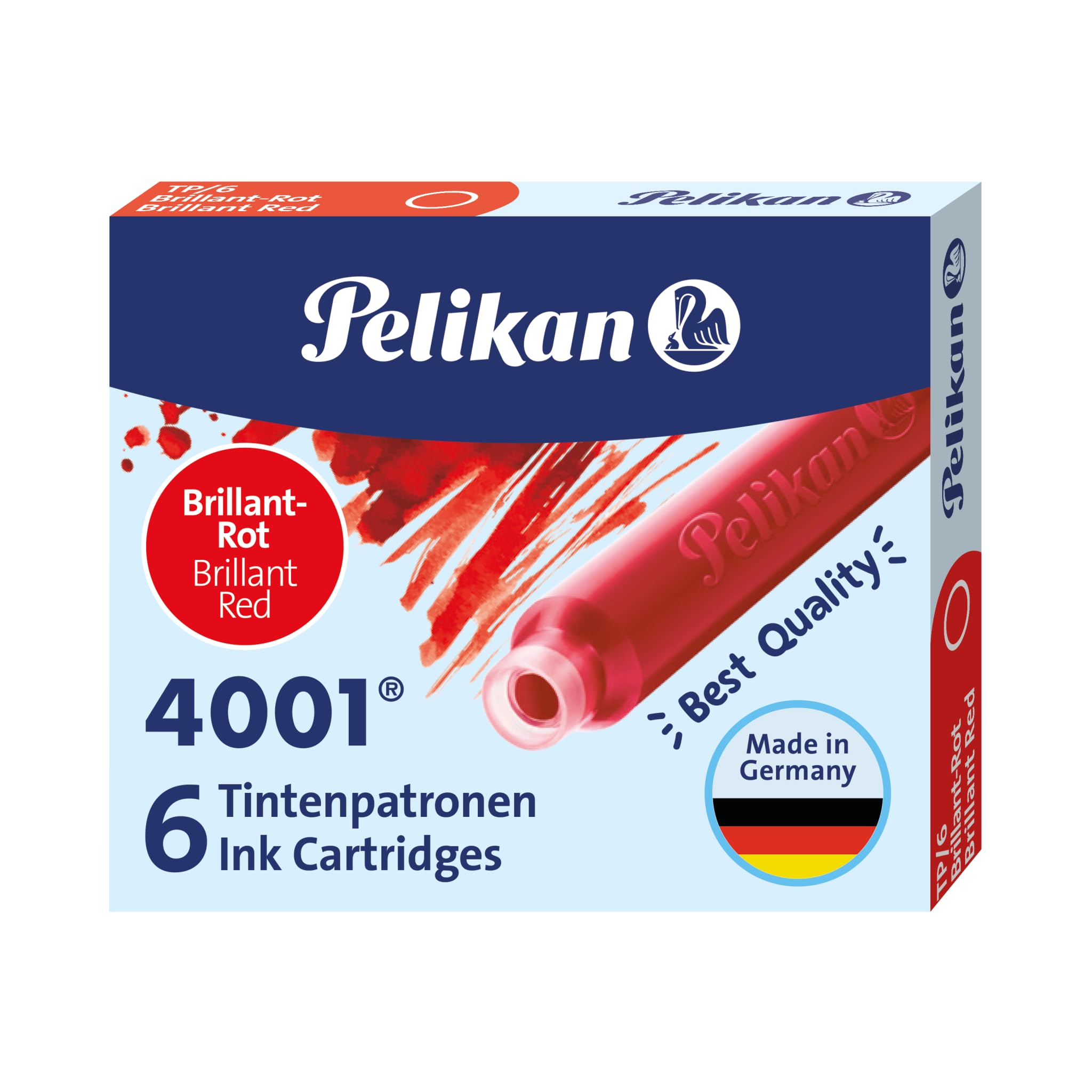 Pelikan 301192 Ink Cartridges Red