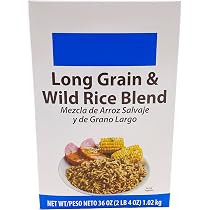 Amazon.com: Sysco Imperial Rice 36 oz (grano largo y arroz salvaje ...