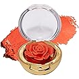 Winky Lux Cheeky Rose, Cream Blush for Cheeks, Flower Blush with Vitamin E, Makeup Blush and Flower Makeup, Coral Brilliant