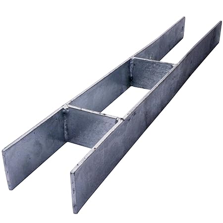 Bodenanker H-Anker 70 bis 110mm (80mm)