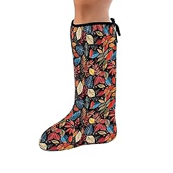 LedBack Colorful Leaves Cast Covers Leg Cast Sock