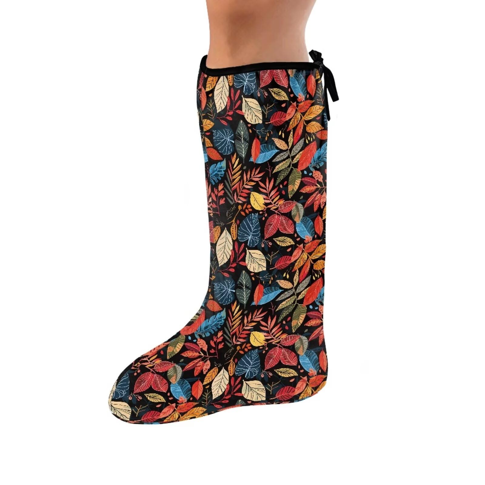 LedBack Colorful Leaves Cast Covers Leg Cast Sock