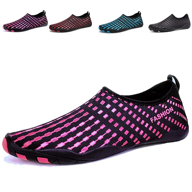 LeKuni Badeschuhe Damen Herren Schwimmschuhe Kinder Surfschuhe Barfuß Schuhe Wasserschuhe Strandschuhe Aquaschuhe Rutschfeste