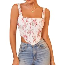 cute bustier tops