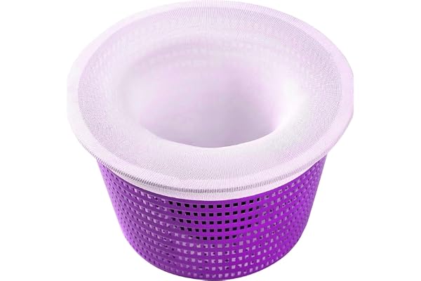 RECHIATO 50 Pack Pool Skimmer Socks for Pool Filters, Filters Baskets and Skimmers to Filter Debris and Leaves, Protact Filte
