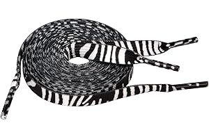 5Chaos Vibrant Shoelaces for Fun, Cool Design with Metal Aglets 1 Pair