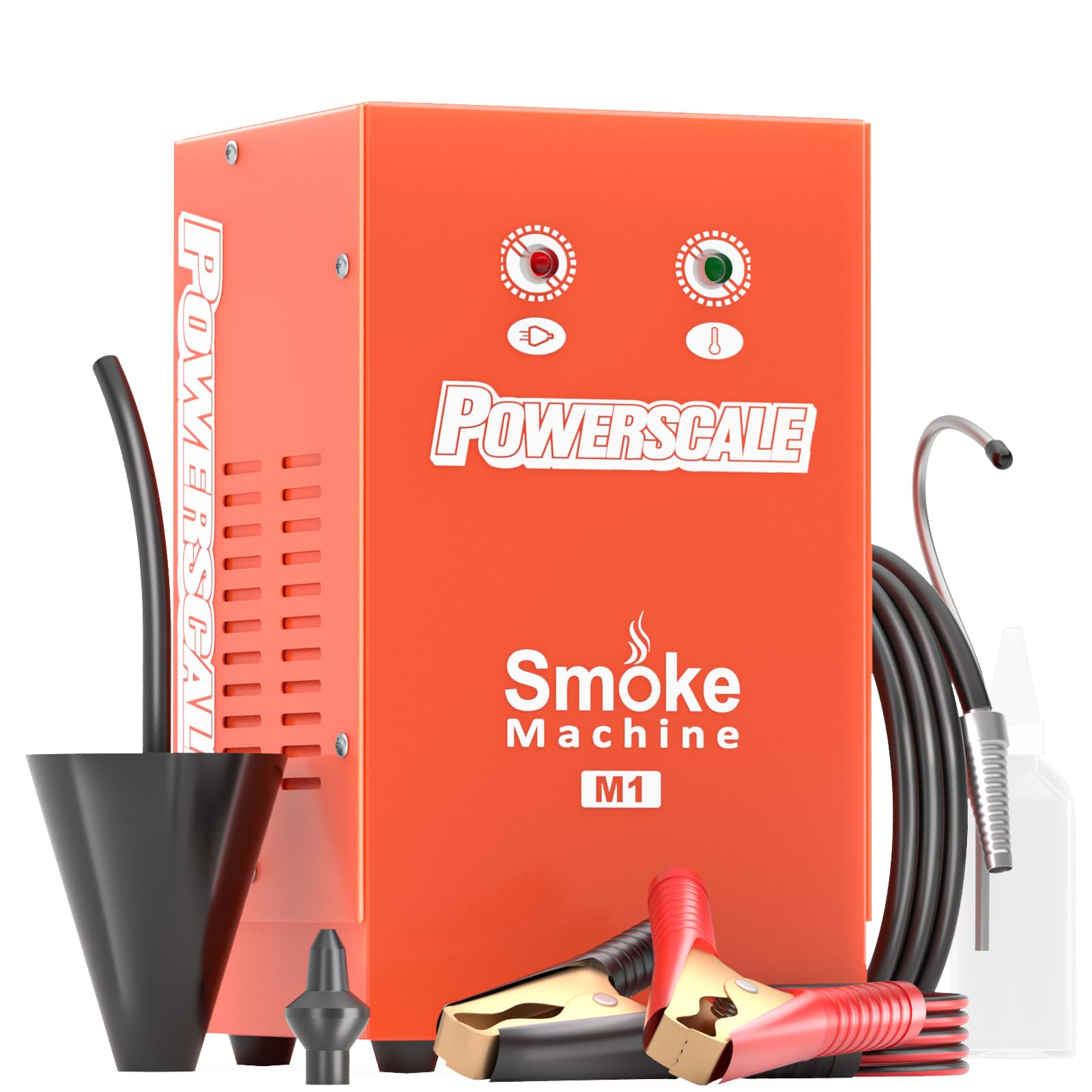 Photo 1 of Powerscale M1 Smoke Machine Automotive Leak Detector Built-in Air Pump,evap Smoke Machine Leak Tester 12V Car Pipe Vacuum Fuel Leakage Tester for All DC12V Vehicles