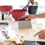 KitchenAid Stainless Steel All-Purpose Scraper and Dough Cutter Black view 2