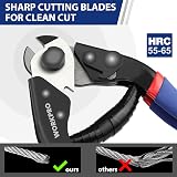 WORKPRO Wire Rope Cutter 190 mm Cr-V Steel Cable Cutter Tool view 4