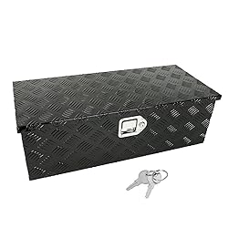 Eivojor 30" Aluminum Stripes Plated Tool Box Pick