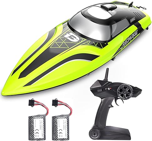 Amazon Deerc ラジコン ラジコンボート 船 ボート 高速 25km H こども向け Rc リモコン 防水性 バッテリー２個 操作時間30分 Rcスピードボート 転覆回復 低電圧アラーム おもちゃ 2 4ghz無線操作 贈り物 日本国内認証済み 08 緑 ラジコン ドローン 通販