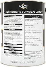 Crown Trade Clean Extreme Scrubbable Matt 5 Litre view 2