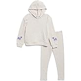 Splendid girls London Ribbed Hoodie Top and Legging Pant Set