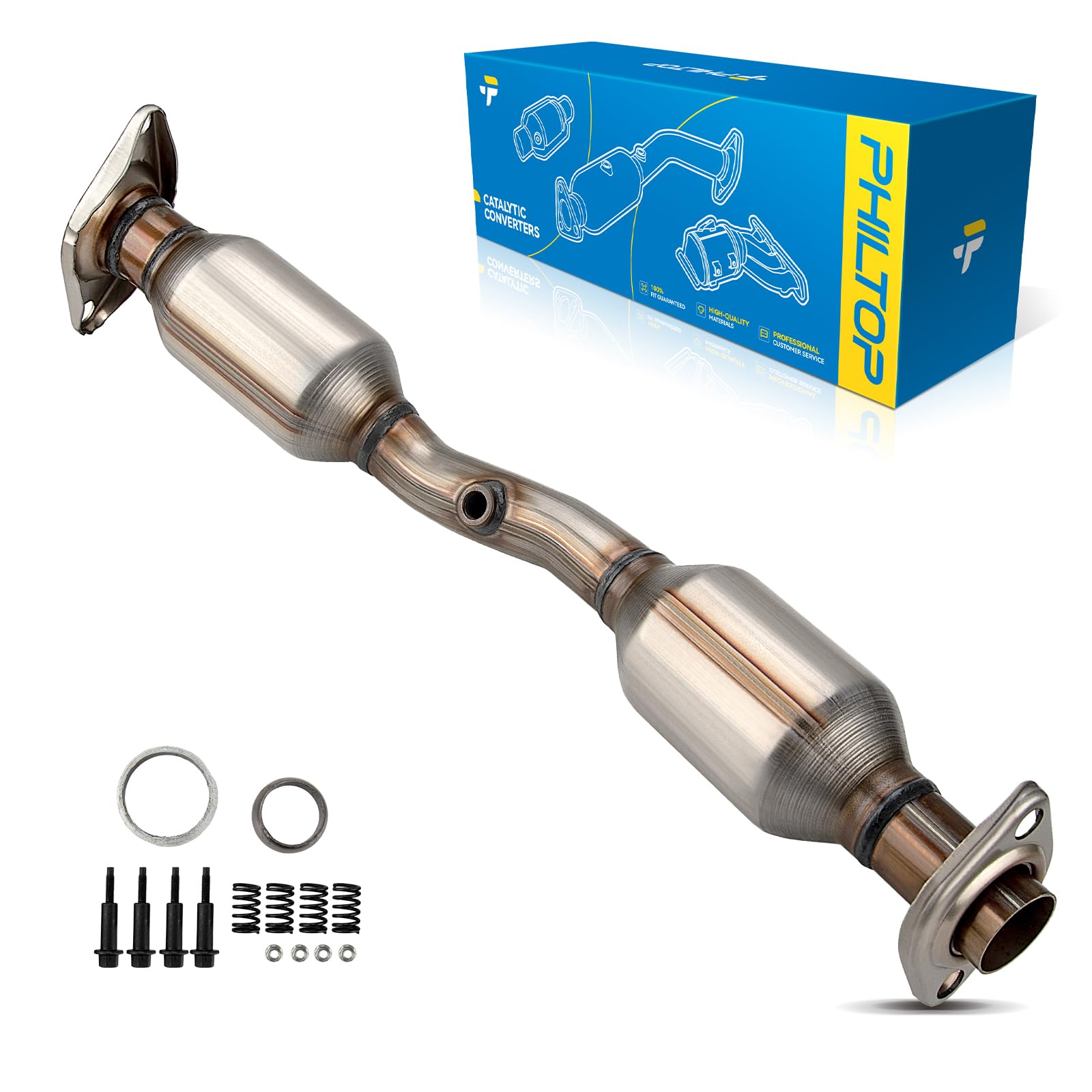 Catalytic Converter by PHILTOP Replacement for