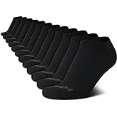 AND1 Mens No Show Socks - 12 Pack Performance Stretch Athletic Compression Socks for Men - Sports Low Cut Socks (6-12.5)