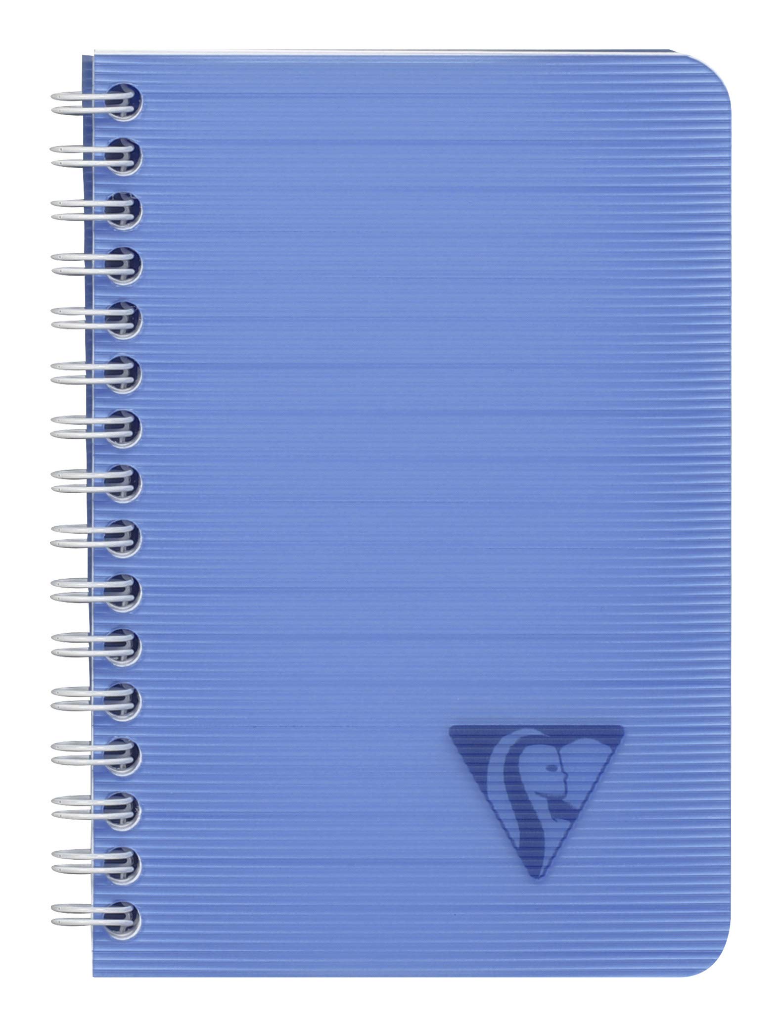 Clairefontaine 328526C Collection LiniColour Fresh Set of 10 Spiral Notebooks - 9x14cm - 100 Lined Pages - White Paper 90 g - Polypro Cover - Random Colours