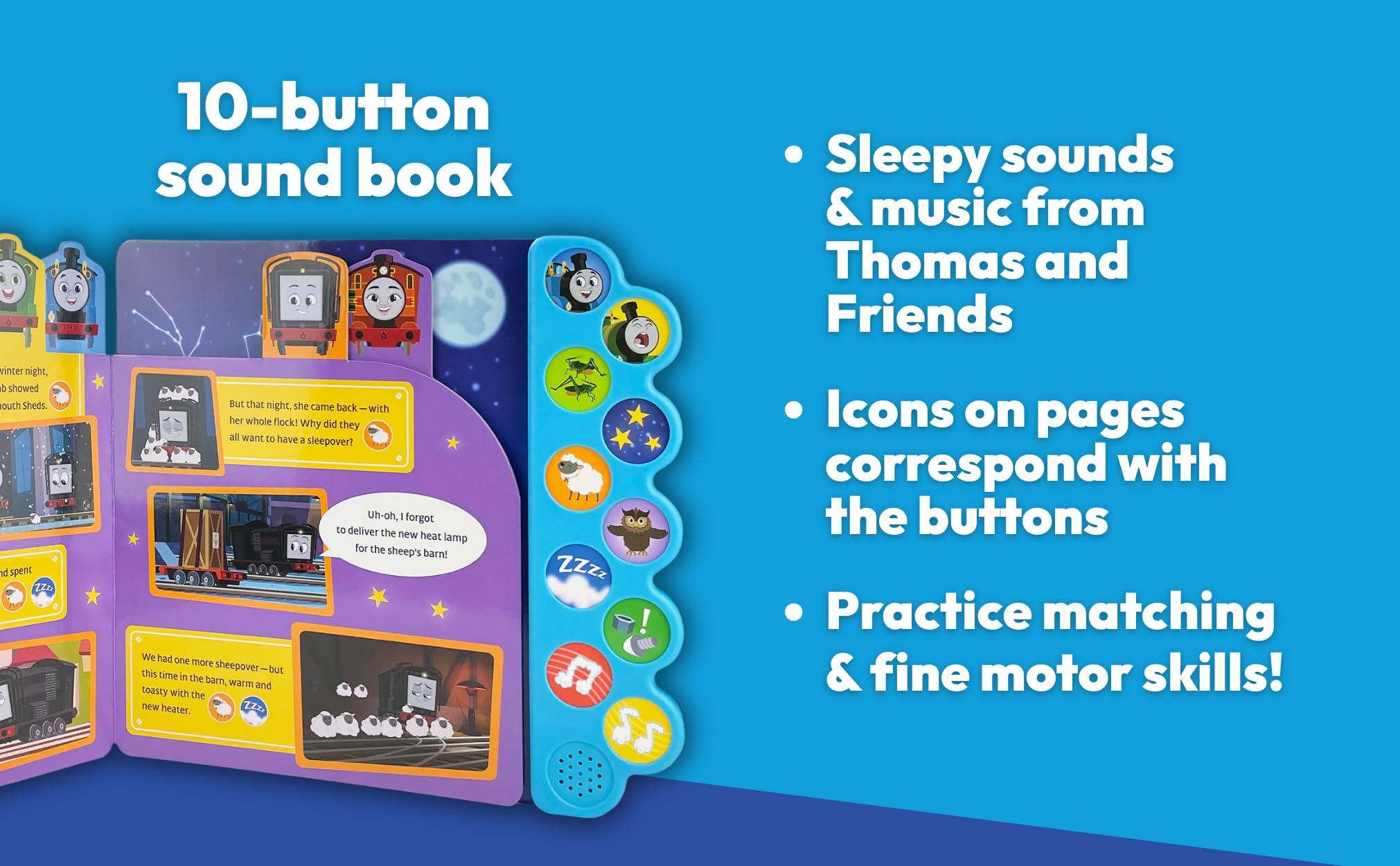Thomas & Friends: Good Night Thomas (10 Button Sound Book)