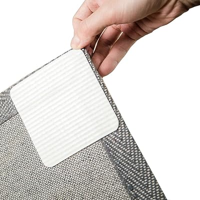 Home Techpro Rug Pads Grippers 12 Pcs Non Slip Vacuum Tech New Material