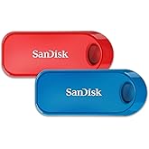 SanDisk Cruzer Snap 32 GB USB Flash Drive - Twin Pack