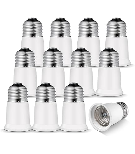 Simba Adapter Light Bulb Extension Simba Lighting® E26 Light Bulb Socket Adapter ...