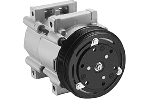 BDFHYK Air Conditioning A/C Compressor 61813 Compatible with Ford Explorer 1991-2003, Ranger 1990-2011, Compatible with Mazda B3000/B4000/B4000, Navajo