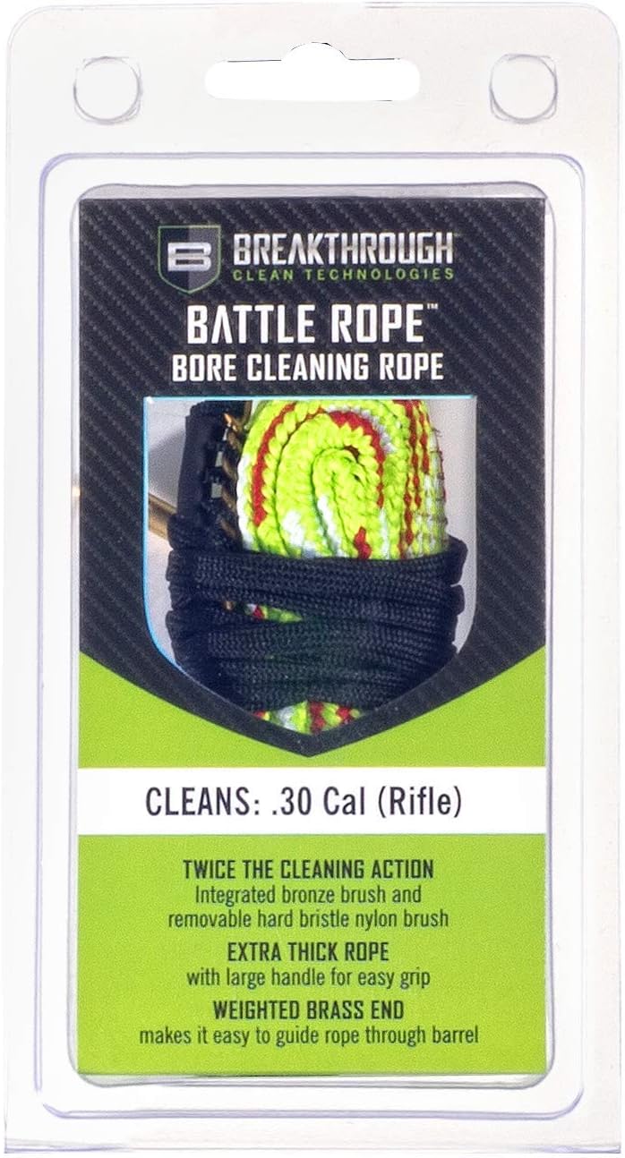 BREAKTHROUGH CLEAN TECHNOLOGIES BATTLE ROPE Bore Snake Cleaner