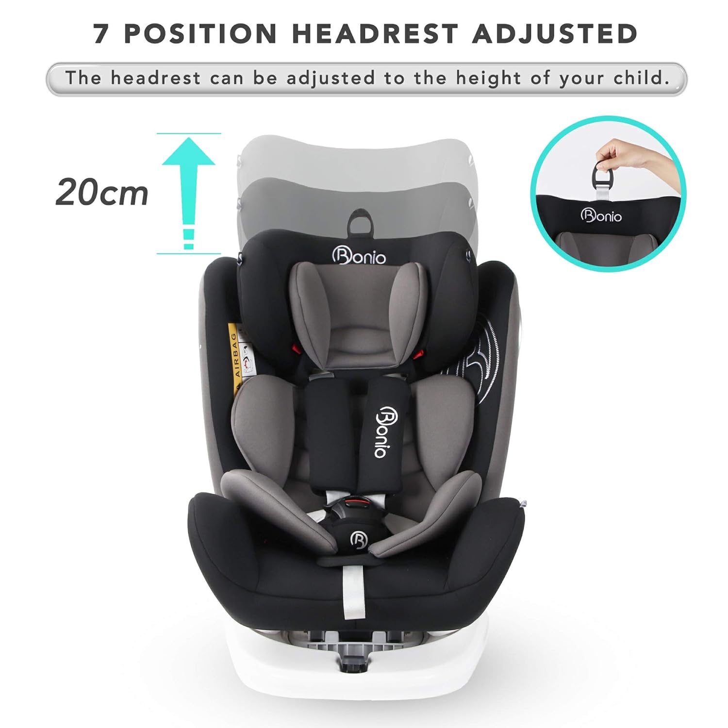 bonio baby car seat 360