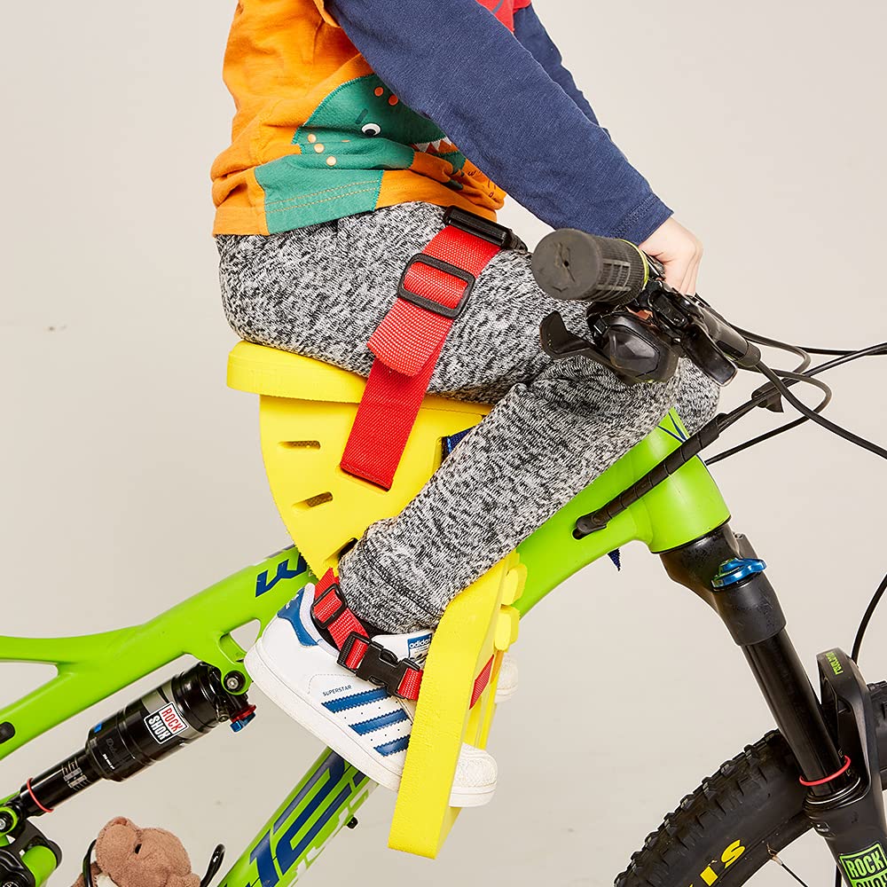 Feva Star Seat - Front Mounted Kids Bike Seat for Children 18 months up to 22kilograms | Fits most Adult Bicycles | Easy to Install