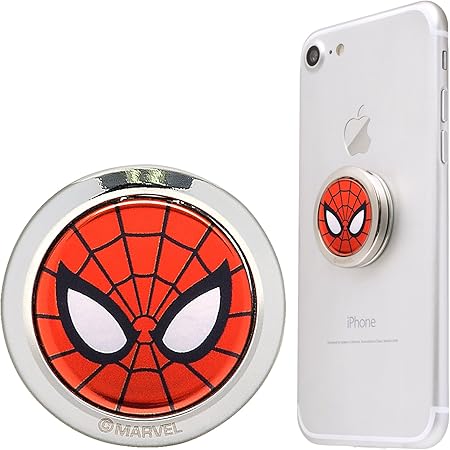 Amazon Roox スマホリング Marvel Design リング スパイダーマン S2bmdr000 Sp ホールドリング 通販