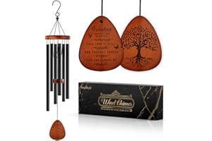 SteadStyle Memorial Gifts for Loss of Grandpa - Memorial Wind Chimes, Sympathy Gifts for Loss of Grandpa, Bereavement Gifts for Loss of Grandfather,Sympathy Gift