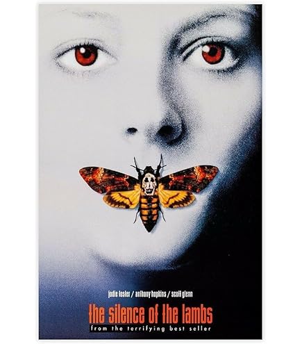 Amazon.com: THE SILENCE OF THE LAMBS Movie Poster RARE Hannibal