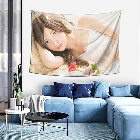 Amazon Co Jp 売れ行きがよい 生田衣梨奈 2 北欧ins風背景布 タペストリー 配置 おしゃれ飾り 壁紙 デコレーション リビング ベッドルーム 壁掛け 改造する インテリア サイズ 152x102cm ホーム キッチン