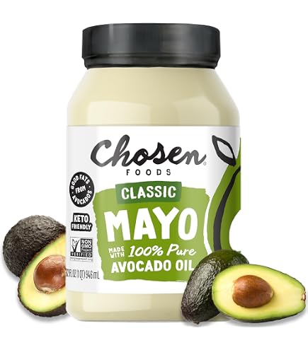 Amazon.com : Chosen Foods Avocado Oil-Based Dressings and Marinades 8 oz.,  Non-GMO, Gluten and Canola Free (Chipotle Ranch) : Grocery & Gourmet Food