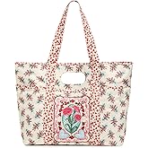 AGUA BENDITA Women's Anna Cherish Embroidered Tote Bag