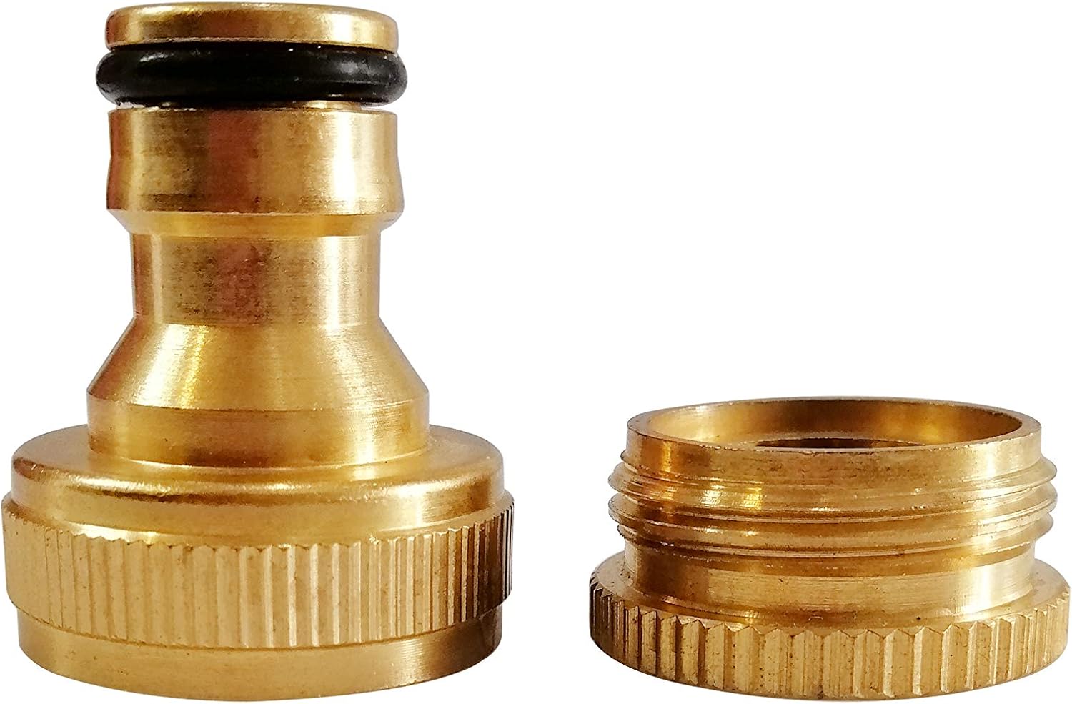 BRAFIVI 3 Pieces Garden Hose ConnectorConnector Set Garden Kit Water Hose Lock Quick Connect