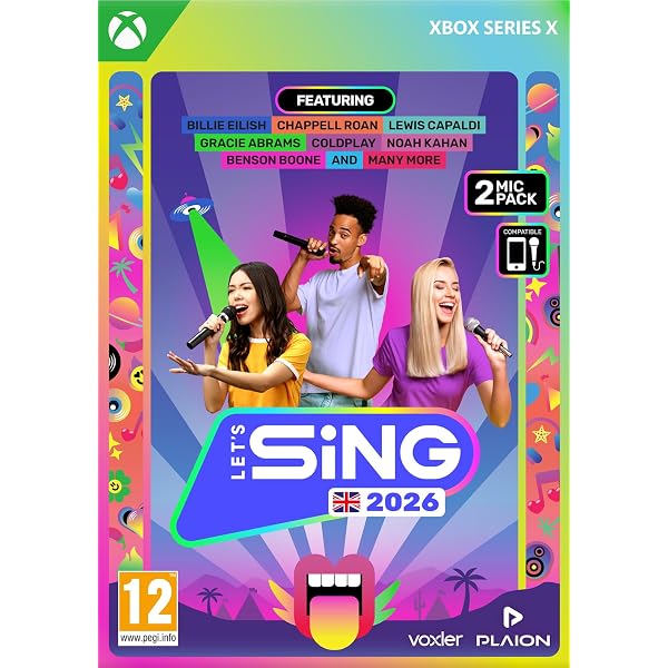 Amazon.com: Let's Sing 2026 + 2 Mics - PlayStation 5 : Plaion