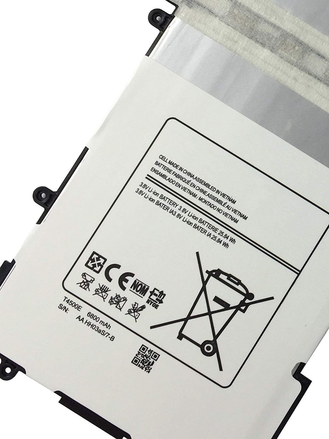 ASKC 3.8V 25.84Wh 6800mAh T4500E T4500C Replacement Tablet Battery for Samsung Galaxy Tab 3 10.1 GT-P5200 GT-P5210 P5200 P5210 P5213 With Tools - Image 3