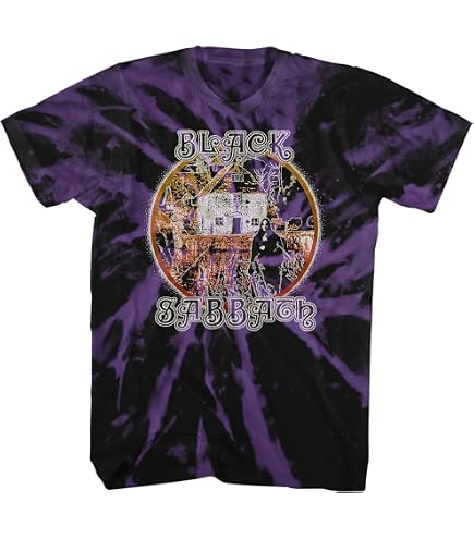Black Sabbath 1978 U.S. Tour Death Mask Slim-Fit Black T-Shirt