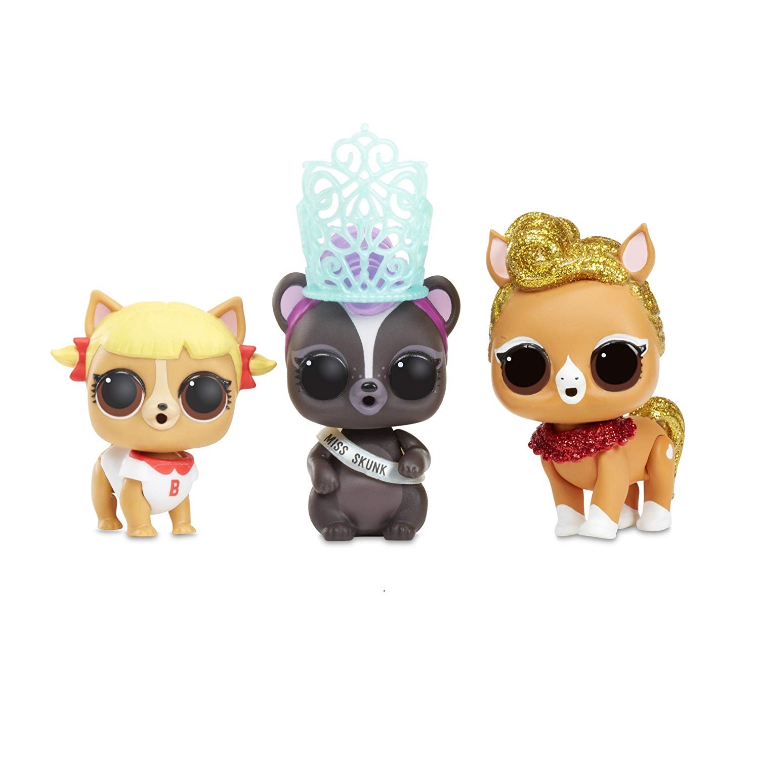 lol glam glitter pets
