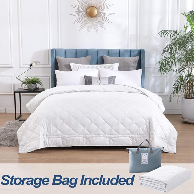 JOLLYVOGUE King Size Weighted Blanket for Couples(30lbs,88x104Inches