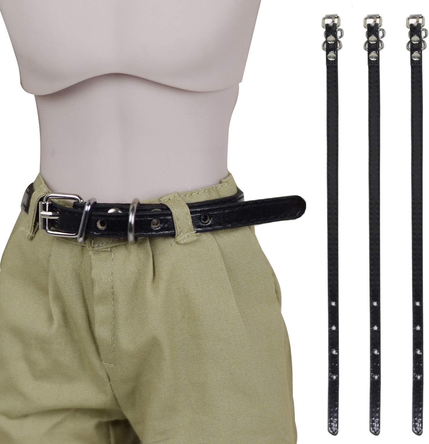 3Pack Doll's Waistband 30CM 11.8in for 1/3 24in BJD Doll,Doll's Belt Accessories