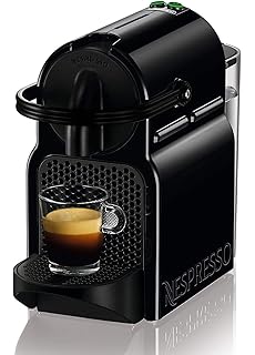 Nespresso De'Longhi Inissia EN80.B - Cafetera monodosis de cápsulas Nespresso, 19 bares, apagado automático, color negro