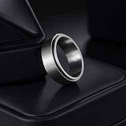Udolfly Mens Fidget Rings Anxiety Rings for Men