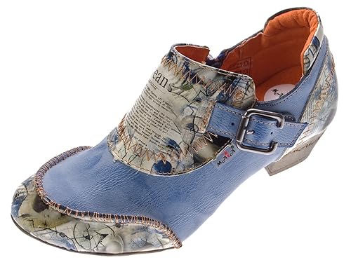 TMA Leder Damen Pumps Viele Farben Echtleder Comfort Schuhe 6166 Halbschuhe Boots Gr. 36-42