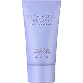 Meaningful Beauty Firming Chest and Neck Crème , Tightening Treatment with Vitamin C and Hyaluronic Acid , 1.7 Ounce