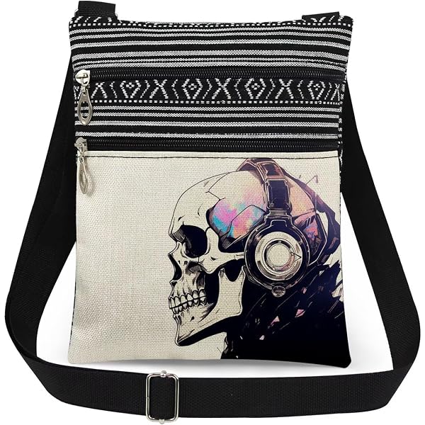 Women Gothic Skull Shoulder Bag Y2K Backpack Street Hippie Style Wallet Red Amazon.com: MEOKIM Women main image 3