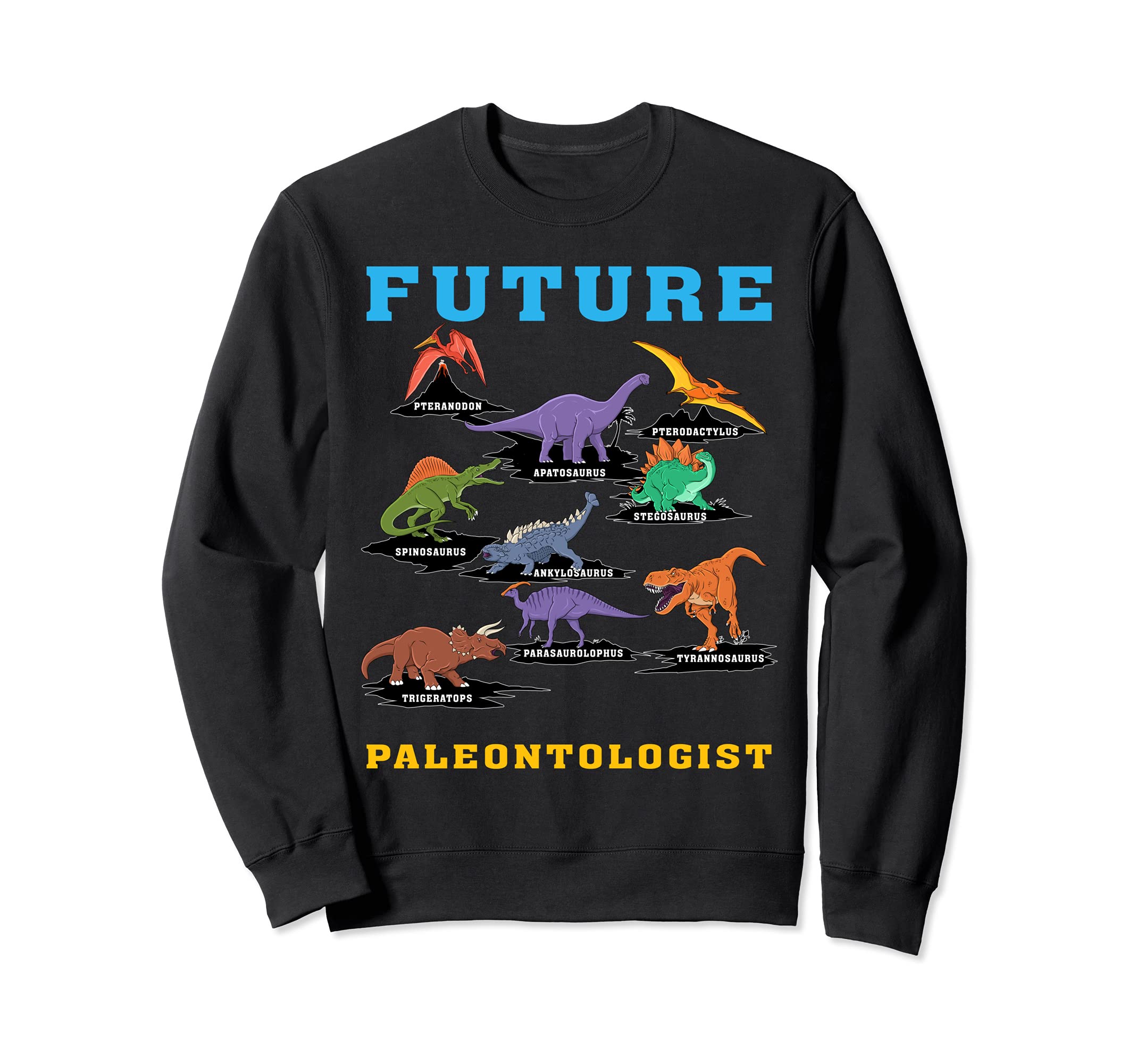 Future Paleontologist Science Paleontology Hobby Dinosaurs Sweatshirt