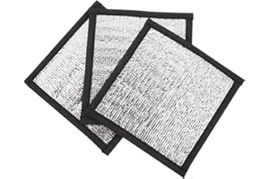 DRESSOOS 3Pcs Heating pad Reptile Heat pad self Heating cat pad Heating mat Heat mat Reptile Guinea Pig Sleep Mat Small Glass Container Pet Heat Mat Pearl Cotton Chinchilla Cat nest