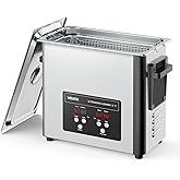 VEVOR 6L Ultrasonic Cleaner, Professional Ultrasonic Cleaner Machine with Cleaning Basket &amp; Digital Display, 120W Stainless Steel 40kHz Cleaning Machine for Watches, Razors, Jewelry, Coins and More